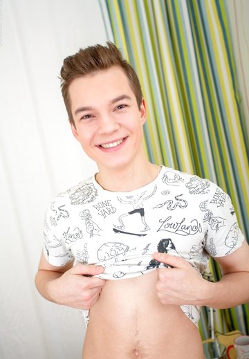 Teen boy anal play with horny Adam