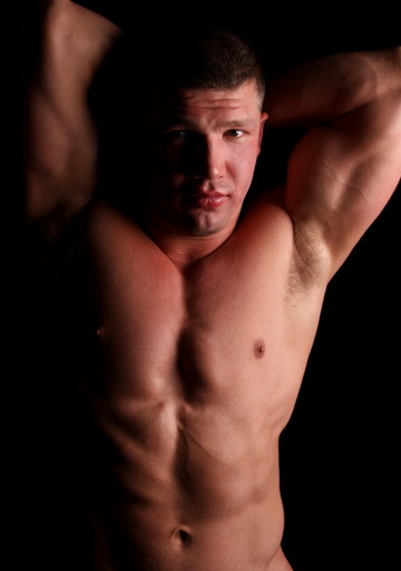 Muscle athlet Booker solo